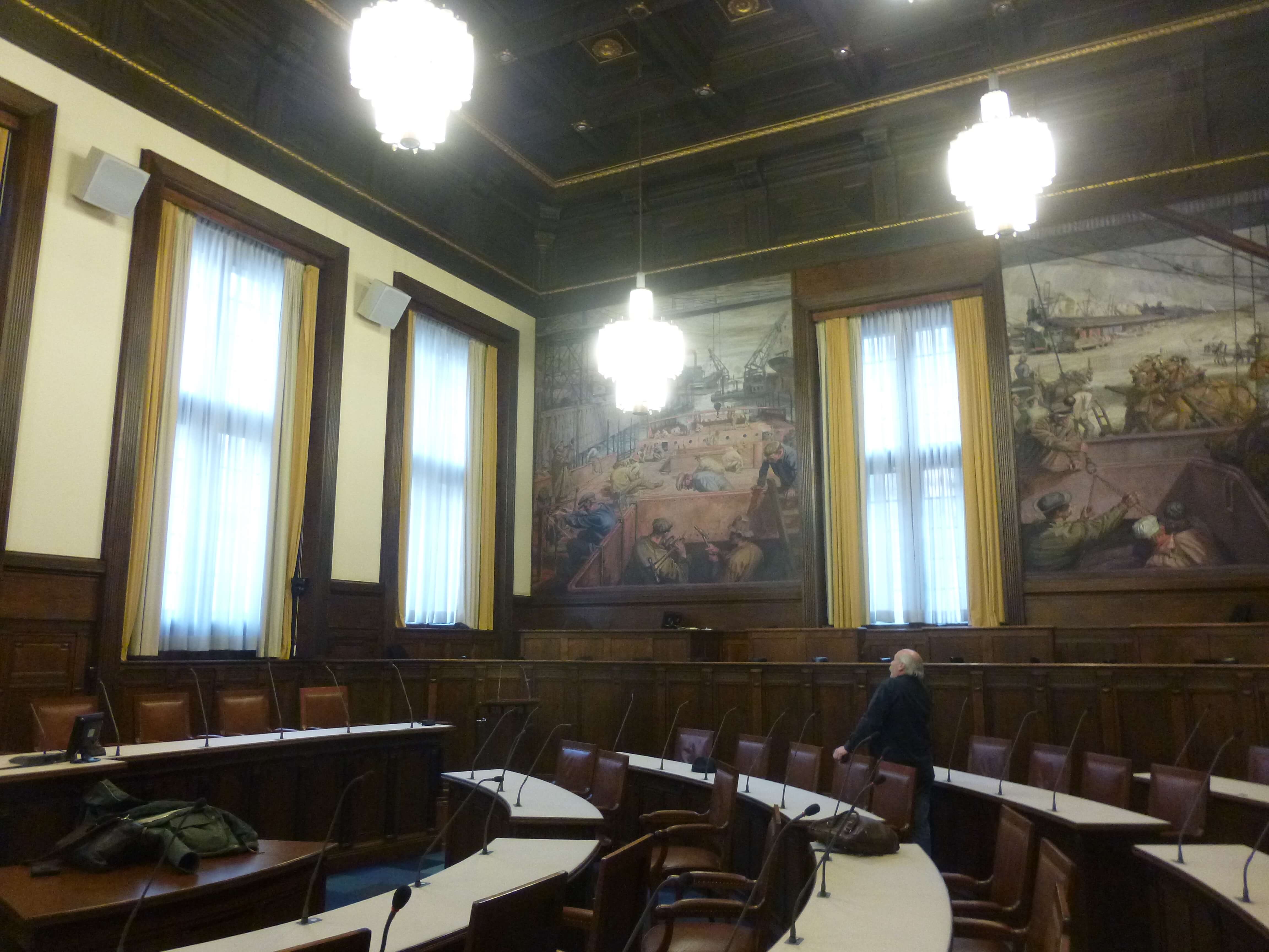 P1040835 - Raadzaal Rotterdam Stadhuis P1040835 - Raadzaal Rotterdam Stadhuis